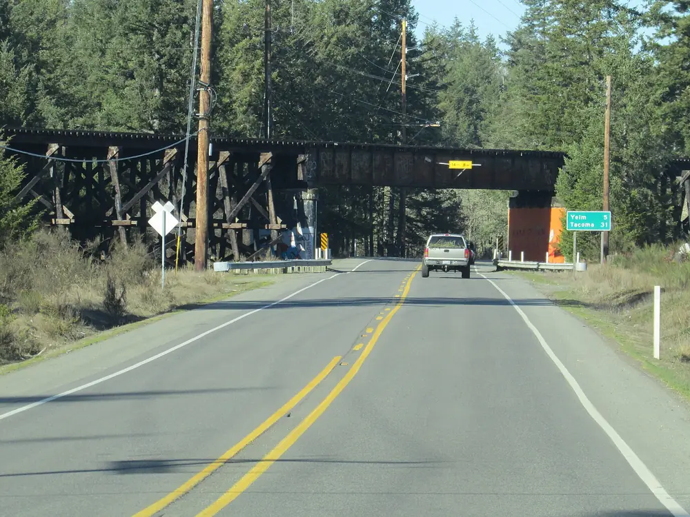 State Route 507 through Rainier