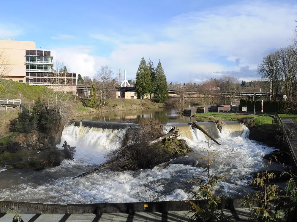 Upper Tumwater Falls on the Deschutes River